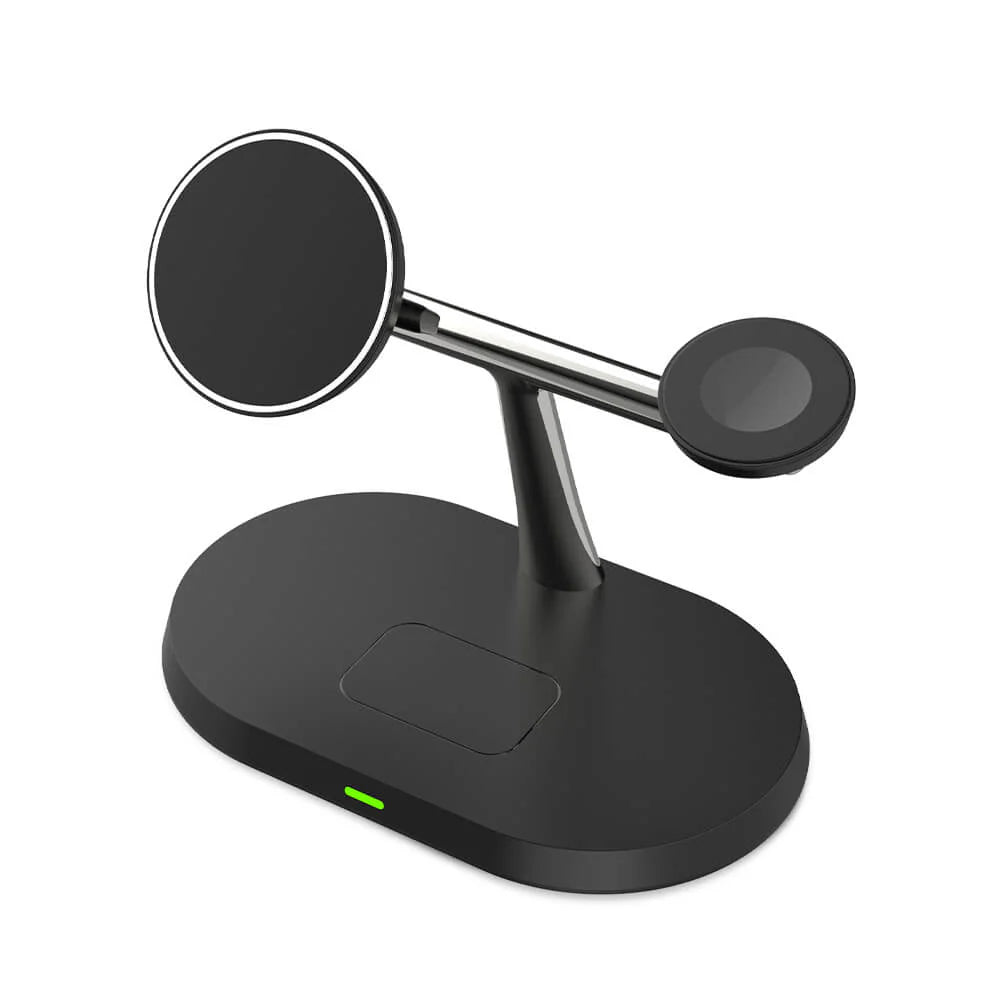 COTECI WS-39 3in1 Magnetic Wireless Charger dock Iphone iWatch Airpods COTECI WS-39 3in1 Magnetic Wireless Charger dock Iphone iWatch Airpods